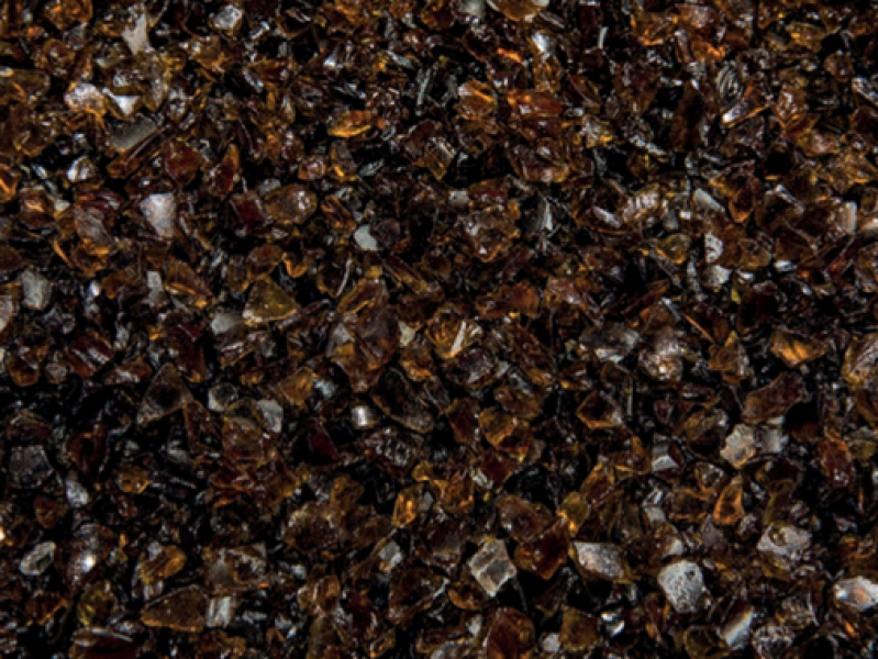 Glass Gravel Brown 5-10 mm | 20 Kg | Glass Chippings